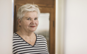 Omaishoitaja Marja Levander.