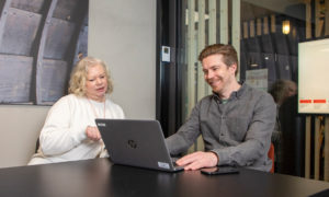 Anne Pohjanen ja Lauri Lantto.