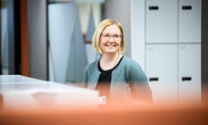 Porträtt av Maija Lehto.