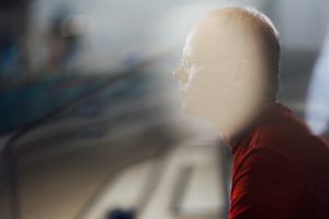 Juha sivuprofiilista.